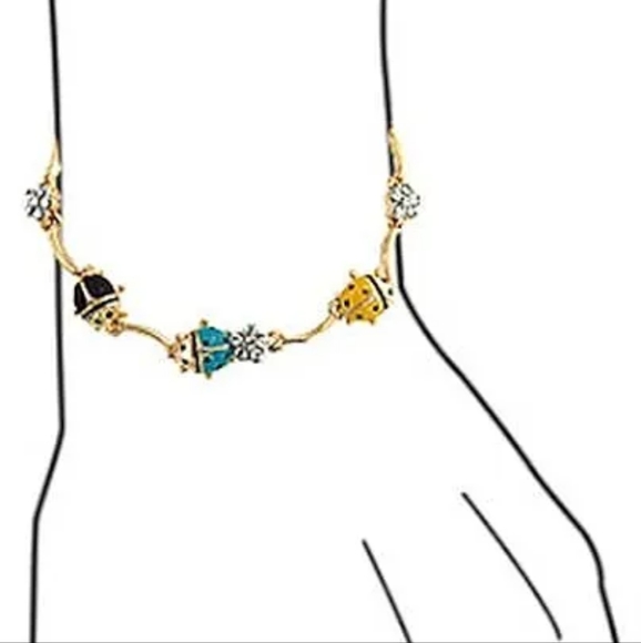 Bling Jewelry Ladybug Bracelet. - Picture 2 of 6